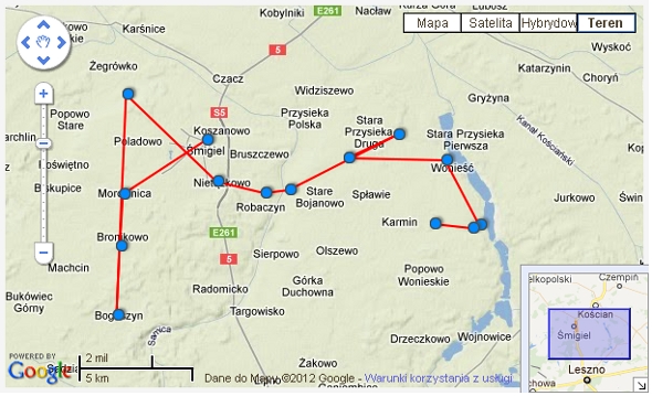 map wlkp 2012koscian